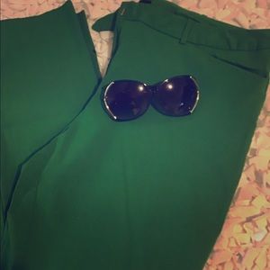 🌻WORTHINGTON Slim Fit Ankle Pants Kelly green 16